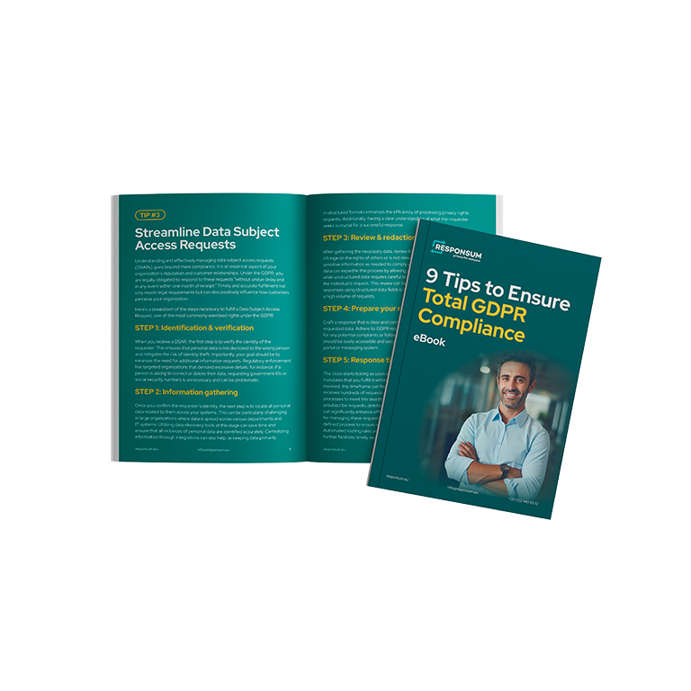 9 tips to ensure total gdpr compliance mockup