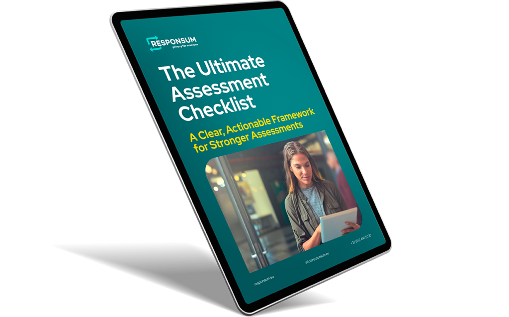 Whitepaper The Ultimate Assessment Checklist Ipad Mockup