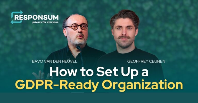 how to set up a gdpr ready organization webinar featured image